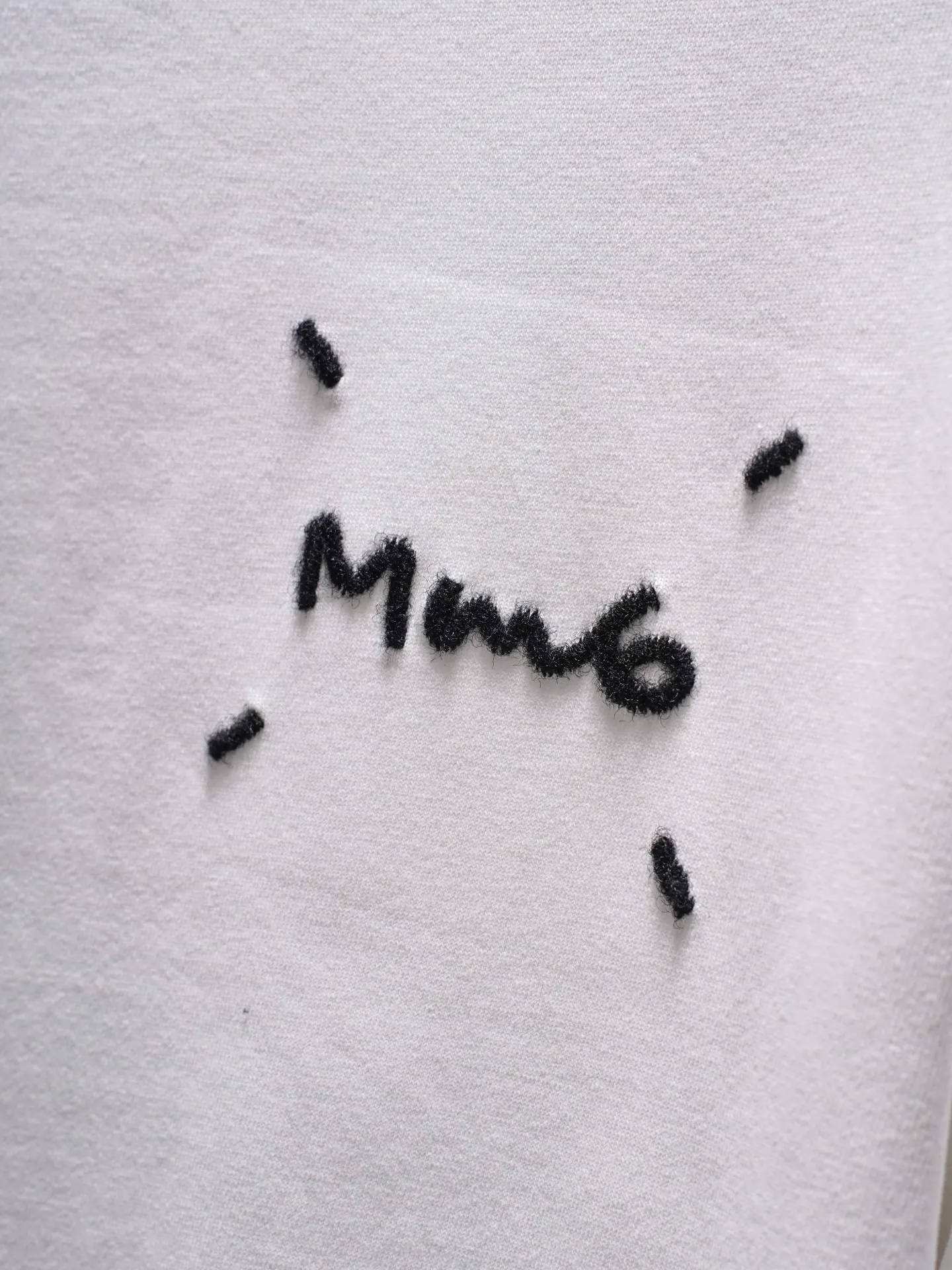 MAISON MARGIELA MM 6 T ， ， ， ， ：Black White Size：S-XL